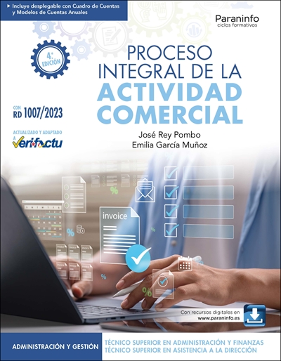 Portada de Proceso integral de la actividad comercial · 4.ª edición 2026